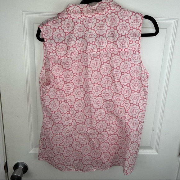 Anthropologie Pink Boden Floral Tank Top 14R - Picture 5 of 5